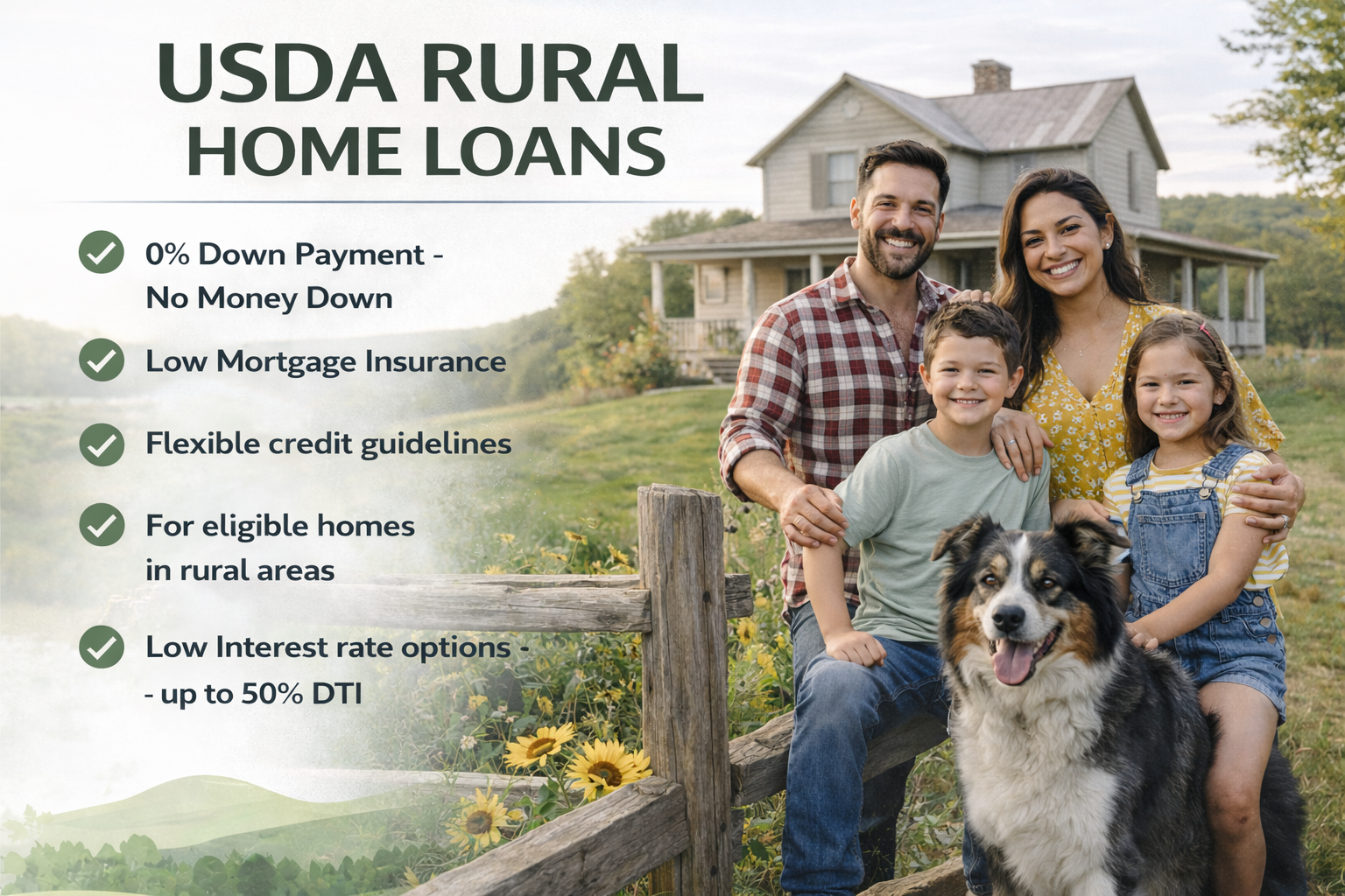 USDA Rural Home Loans